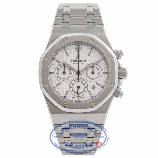 Audemars Piguet Royal Oak Chronograph 40MM Silver Dial Stainless Steel 25860ST.OO.1110ST.05 G4GHAV - Beverly Hills Watch Company Watch Store