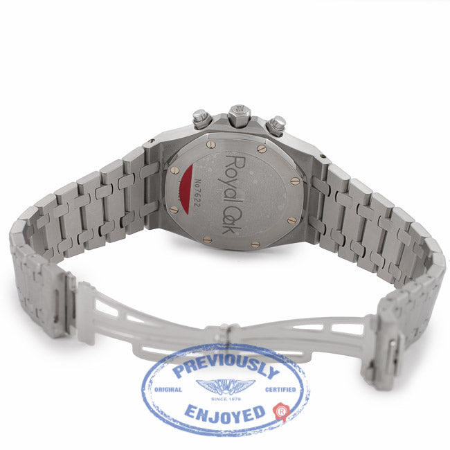 Audemars Piguet Royal Oak Chronograph 40MM Silver Dial Stainless Steel 25860ST.OO.1110ST.05 G4GHAV - Beverly Hills Watch Company Watch Store
