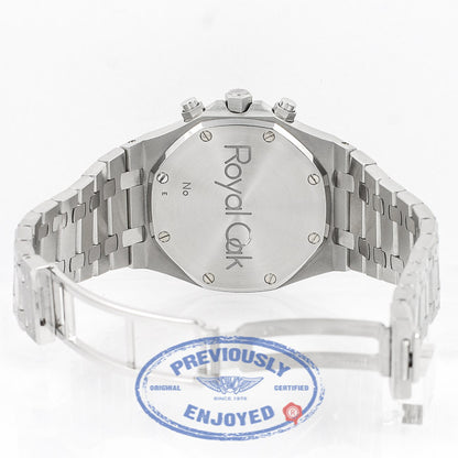 Audemars Piguet Royal Oak 39mm Chronograph Stainless Steel Bracelet Slate Dial Watch 25860ST.O.110ST.01501700 Beverly Hills Watch Company Watches