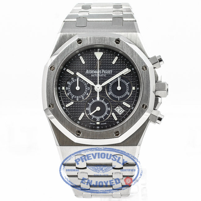 Audemars Piguet Royal Oak 39mm Chronograph Stainless Steel Bracelet Slate Dial Watch 25860ST.O.110ST.01501700 Beverly Hills Watch Company Watches