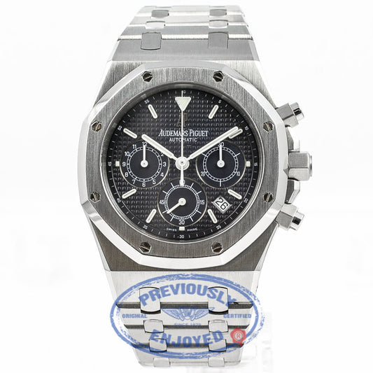 Audemars Piguet Royal Oak 39mm Chronograph Stainless Steel Bracelet Slate Dial Watch 25860ST.O.110ST.01501700 Beverly Hills Watch Company Watches