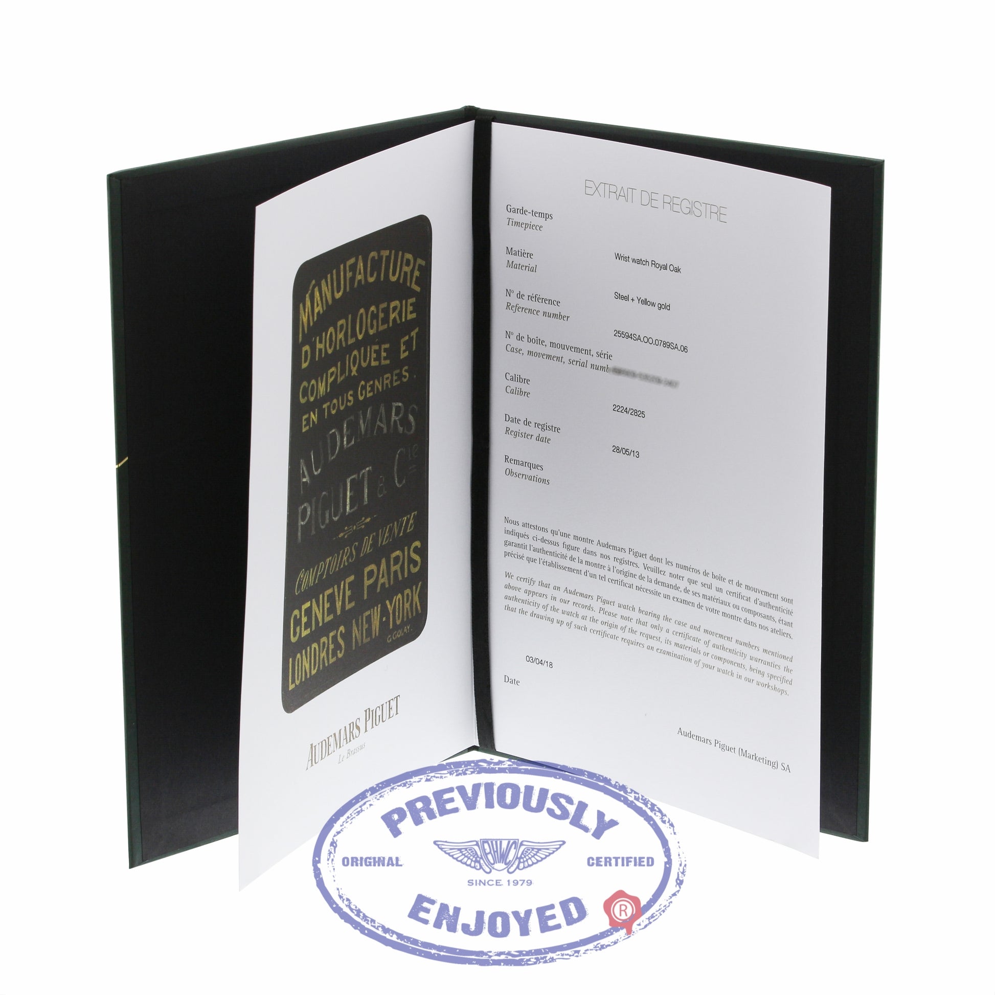 Audemars Piguet Royal Oak Day-Date 36MM 18k Yellow Gold Stainless Steel 25594SA.OO.0789SA.06 6R30UD - Beverly Hills Watch Company