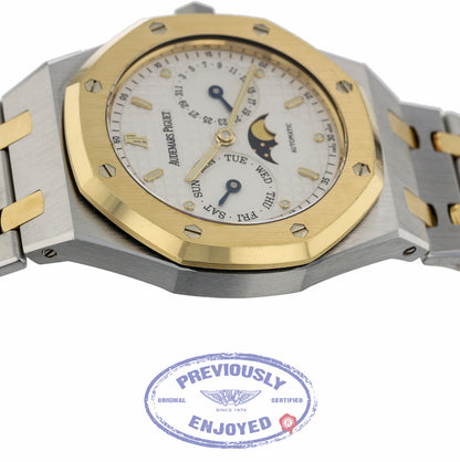 Audemars Piguet Royal Oak Day-Date 36MM 18k Yellow Gold Stainless Steel 25594SA.OO.0789SA.06 6R30UD - Beverly Hills Watch Company