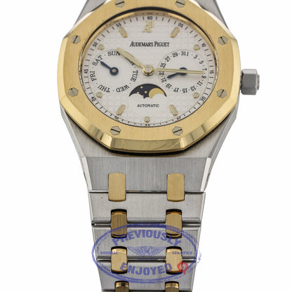 Audemars Piguet Royal Oak Day-Date 36MM 18k Yellow Gold Stainless Steel 25594SA.OO.0789SA.06 6R30UD - Beverly Hills Watch Company