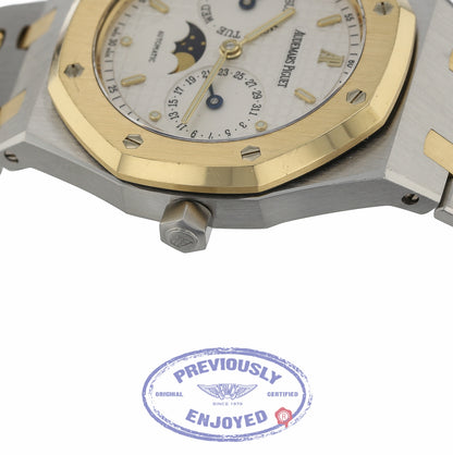 Audemars Piguet Royal Oak Day-Date 36MM 18k Yellow Gold Stainless Steel 25594SA.OO.0789SA.06 6R30UD - Beverly Hills Watch Company
