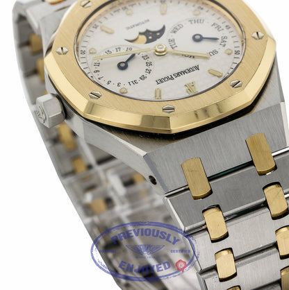 Audemars Piguet Royal Oak Day-Date 36MM 18k Yellow Gold Stainless Steel 25594SA.OO.0789SA.06 6R30UD - Beverly Hills Watch Company