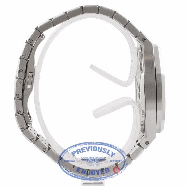 Audemars Piguet Royal Oak Dual Time 39MM Stainless Steel Blue Dial 26120ST.OO.1220ST.02 V2XM1F -  Beverly Hills Watch Store