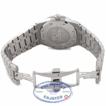 Audemars Piguet Royal Oak Dual Time 39MM Stainless Steel Blue Dial 26120ST.OO.1220ST.02 V2XM1F -  Beverly Hills Watch Store