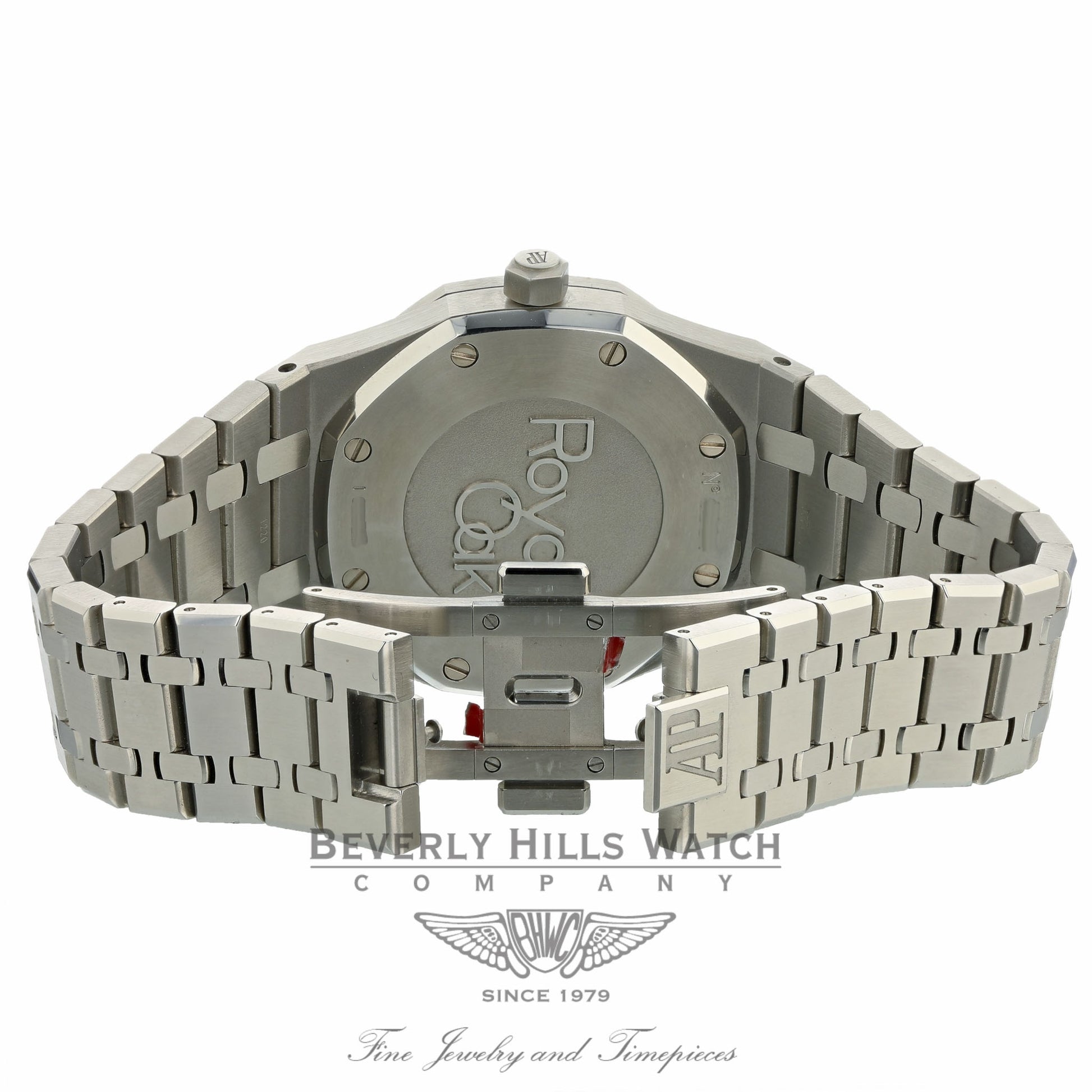Audemars Piguet Royal Oak Dual Time Power Reserve 39MM Stainless Steel Silver Dial 26120ST.OO.1220ST.01 QJXVTC - Beverly Hills Watch Company Watch Store