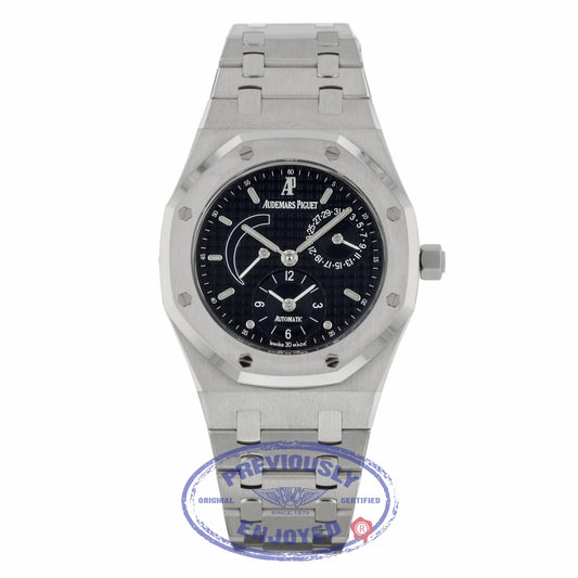 Audemars Piguet Royal Oak Blue Dial Dual Time Stainless Steel 25730ST.OO.0789ST.06 7M7EFM - Beverly Hills Watch Company