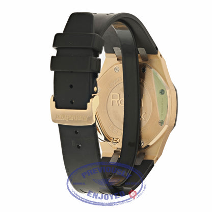 Audemars Piguet Royal Oak Leo Messi Limited Edition 41MM 18k Rose Gold Tantalum Bezel 26325OL.OO.D005CR.01 UZZ3A5 - Beverly Hills Watch Company Watch Store