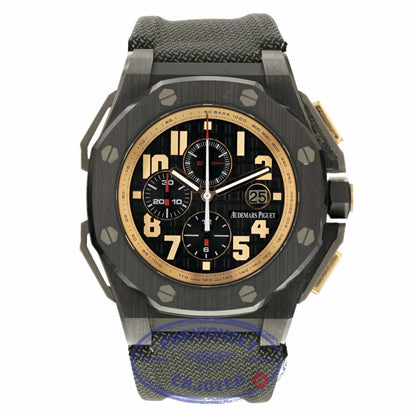 Audemars Piguet Limited Edition Arnold Schwarzenegger The Legacy Royal Oak Offshore 26378IO.OO.A001KE.01 LCCDJ6 - Beverly Hills Watch Company