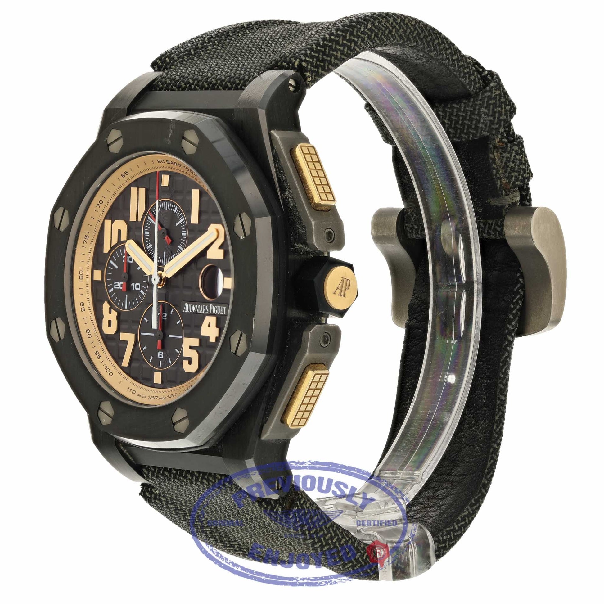 Audemars Piguet Limited Edition Arnold Schwarzenegger The Legacy Royal Oak Offshore 26378IO.OO.A001KE.01 LCCDJ6 - Beverly Hills Watch Company