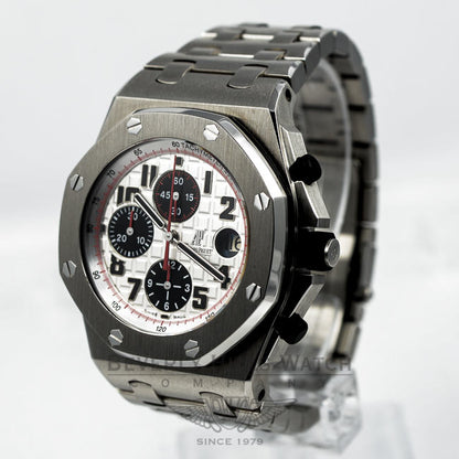 Audemars Piguet Offshore Chronograph 44mm Stainless Steel Case/Bracelet Panda Dial Watch 26170ST.OO.1000ST.01 Beverly Hills Watch Company Watches