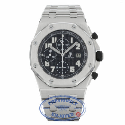 Audemars Piguet Royal Oak Offshore 42mm Stainless Steel Black Dial 26170ST.OO.D101CR.03 EU97R8 - Beverly Hills Watch Company