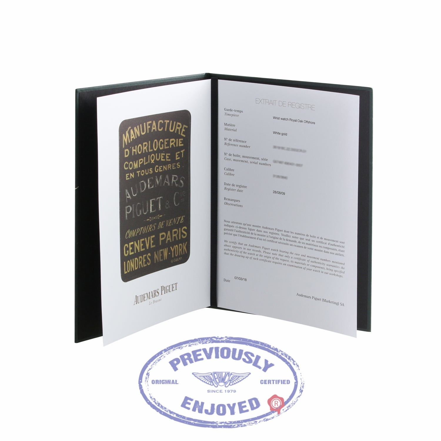 Audemars Piguet Royal Oak Offshore Las Vegas Strip Diamond White Gold 26191BC.ZZ.D002CR.01 W8V010 - Beverly Hills Watch