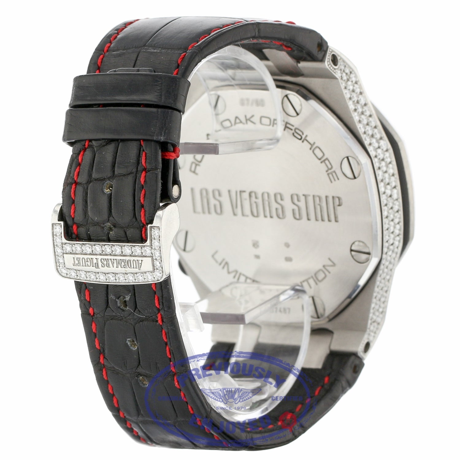 Audemars Piguet Royal Oak Offshore Las Vegas Strip Diamond White Gold 26191BC.ZZ.D002CR.01 W8V010 - Beverly Hills Watch