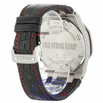 Audemars Piguet Royal Oak Offshore Las Vegas Strip Diamond White Gold 26191BC.ZZ.D002CR.01 W8V010 - Beverly Hills Watch