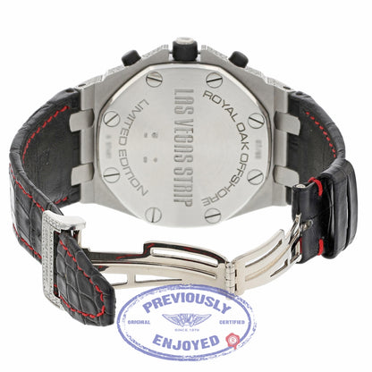 Audemars Piguet Royal Oak Offshore Las Vegas Strip Diamond White Gold 26191BC.ZZ.D002CR.01 W8V010 - Beverly Hills Watch