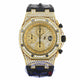Audemars Piguet Royal Oak Offshore 42mm Yellow Gold Factory Set Diamond Bezel 26067BA.ZZ.D088CR.01 C6QDR7 - Beverly Hills Watch
