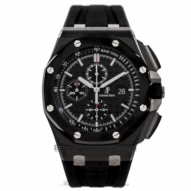 Audemars Piguet Royal Oak Offshore 44MM Black Ceramic Automatic 26402CE.OO.A002CA.01 CR2NRU - Beverly Hills Watch Company Watch Store