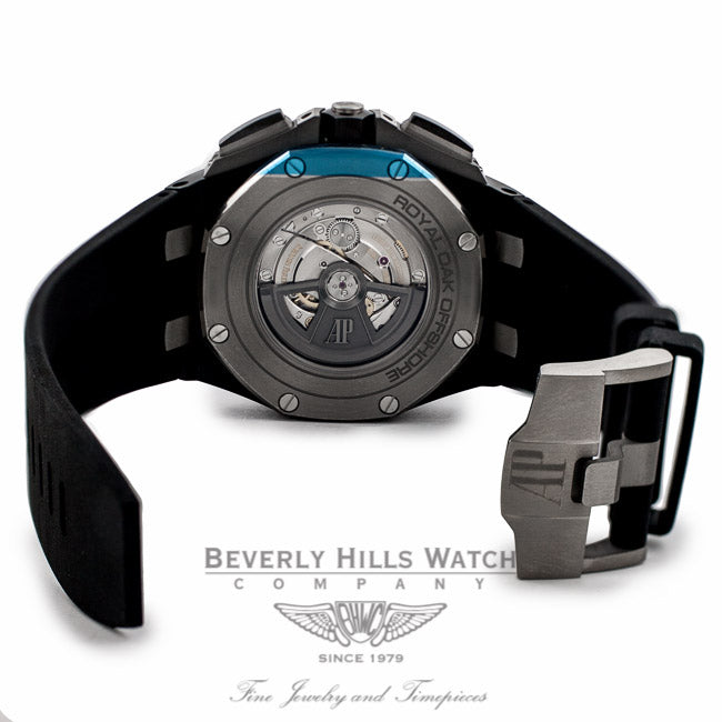 Audemars Piguet Royal Oak Offshore 44MM Black Ceramic Automatic 26402CE.OO.A002CA.01 CR2NRU - Beverly Hills Watch Company Watch Store