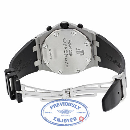 Audemars Piguet Royal Oak Offshore 44MM Chronograph Stainless Steel White Dial 25940SK.OO.D002CA.02A ZJK8XP - Beverly Hills Watch Company