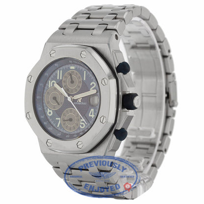 Audemars Piguet Royal Oak Offshore 44mm Stainless Steel Blue Dial 25721ST.OO.1000ST.05 4PDKXT - Beverly Hills Watch Company