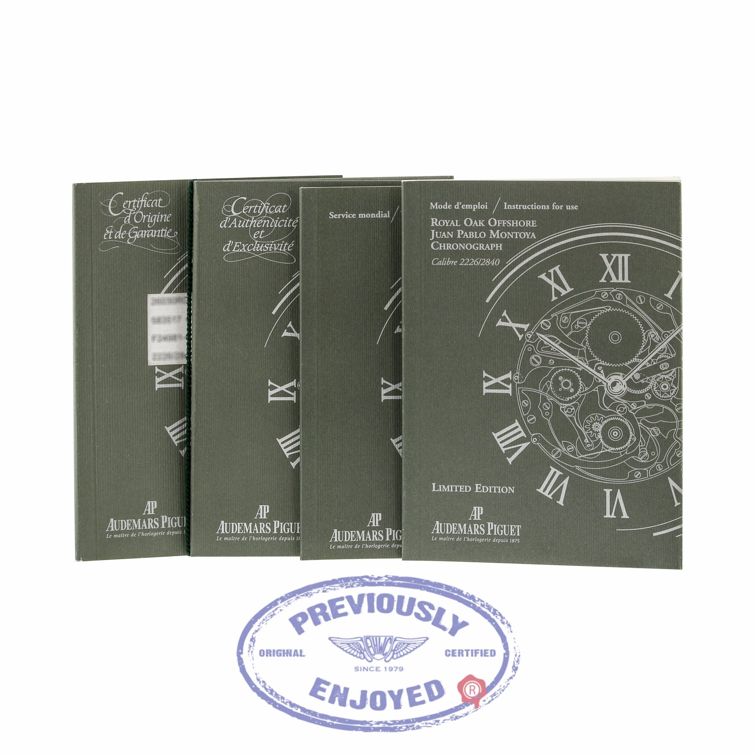 Audemars Piguet Royal Oak Offshore 45mm Juan Pablo Montoya 18k Rose Gold Black Leather 26030RO.OO.D001IN.01 2TWRJA - Beverly Hills Watch