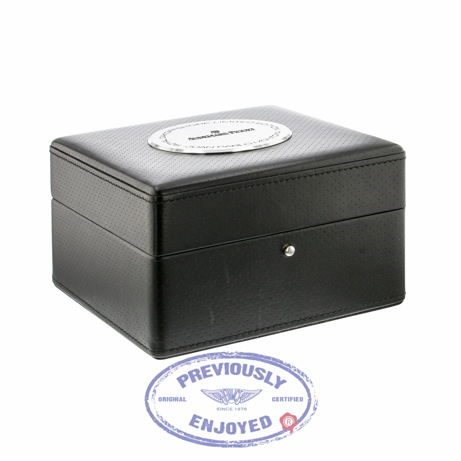 Audemars Piguet Royal Oak Offshore 45mm Juan Pablo Montoya 18k Rose Gold Black Leather 26030RO.OO.D001IN.01 2TWRJA - Beverly Hills Watch