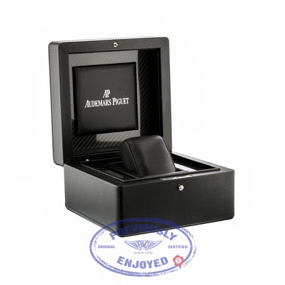 Audemars Piguet Royal Oak Offshore 45mm Juan Pablo Montoya 18k Rose Gold Black Leather 26030RO.OO.D001IN.01 2TWRJA - Beverly Hills Watch