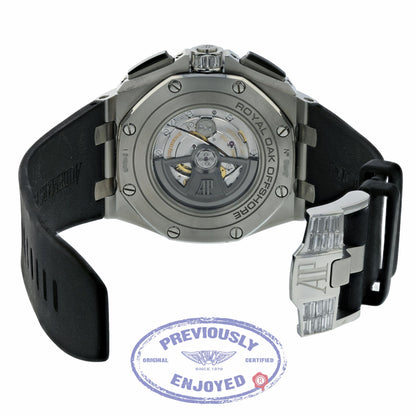 Audemars Piguet Royal Oak Offshore 44mm Stainless Steel Chronograph Customized Diamond 26400SO.OO.A002CA.01 X7VNNP - Beverly Hills Watch
