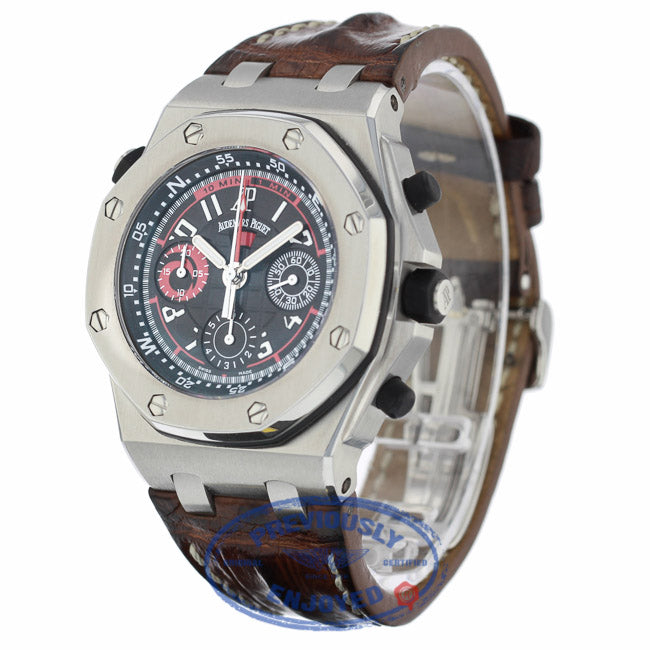 Audemars Piguet Royal Oak Offshore Alinghi Polaris Stainless Steel Black Dial 26040ST.OO.D002CA.01 K237JD - Beverly Hills Watch Company