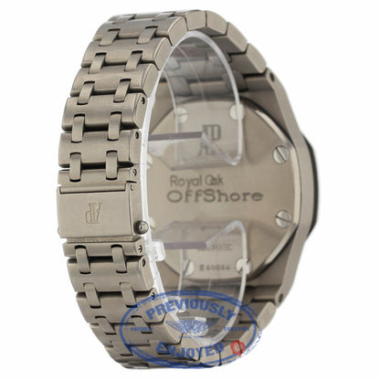 Audemars Piguet Royal Oak Offshore Titanium Slate Dial 25721.TI.OO.1000.TI.01 5KUVDD - Beverly Hills Watch Company