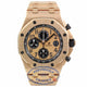 Audemars Piguet Royal Oak Offshore Chronograph 42MM 18k Rose Gold Automatic Rose Gold Dial Black Subdials 26470.OR.OO.1000OR.01 TTKDY9  - Beverly Hills Watch Company