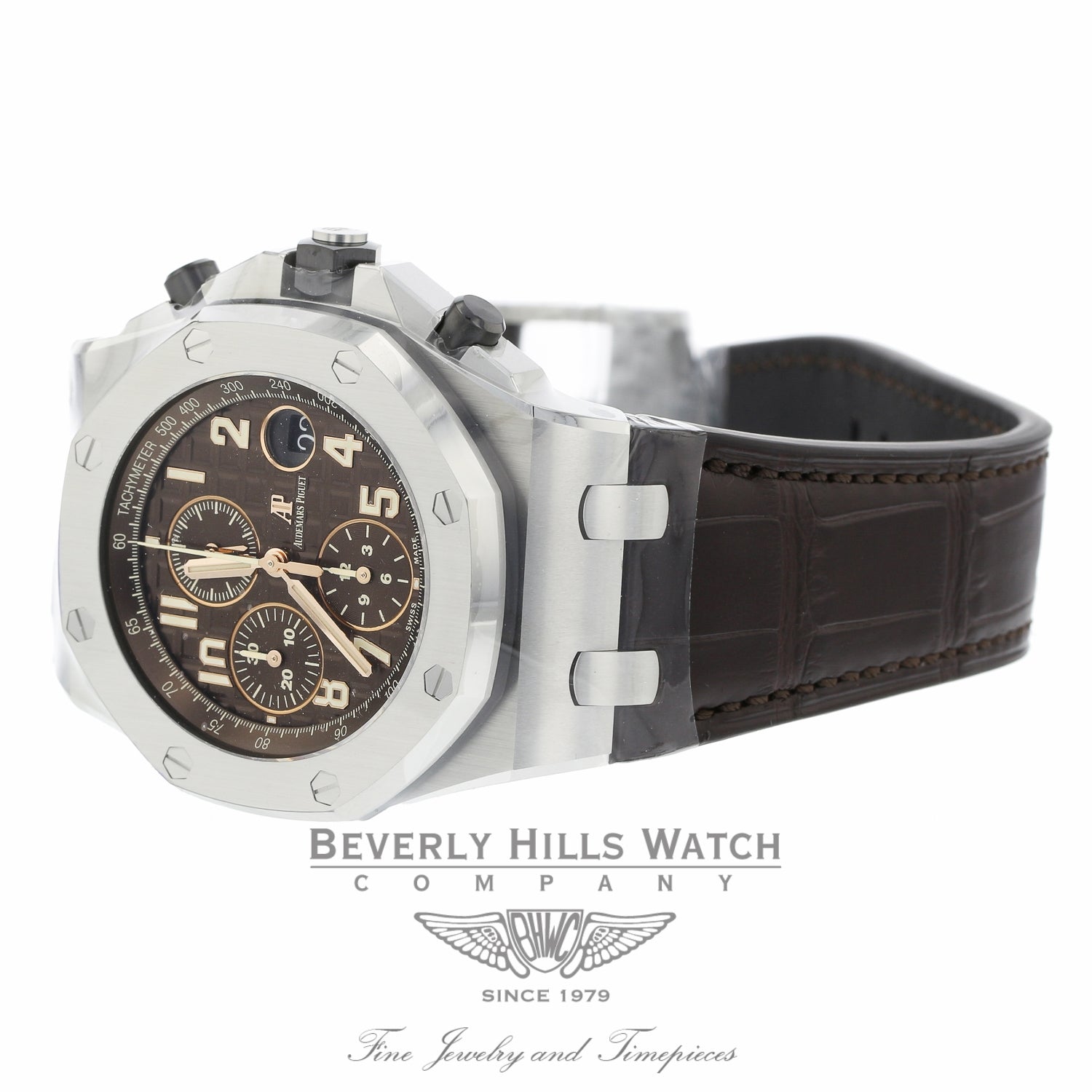 Audemars Piguet Royal Oak Offshore Brown Dial Chronograph 26470ST.OO.A820CR.01 ZNVNT1 - Beverly Hills Watch