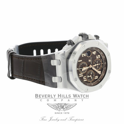 Audemars Piguet Royal Oak Offshore Brown Dial Chronograph 26470ST.OO.A820CR.01 ZNVNT1 - Beverly Hills Watch