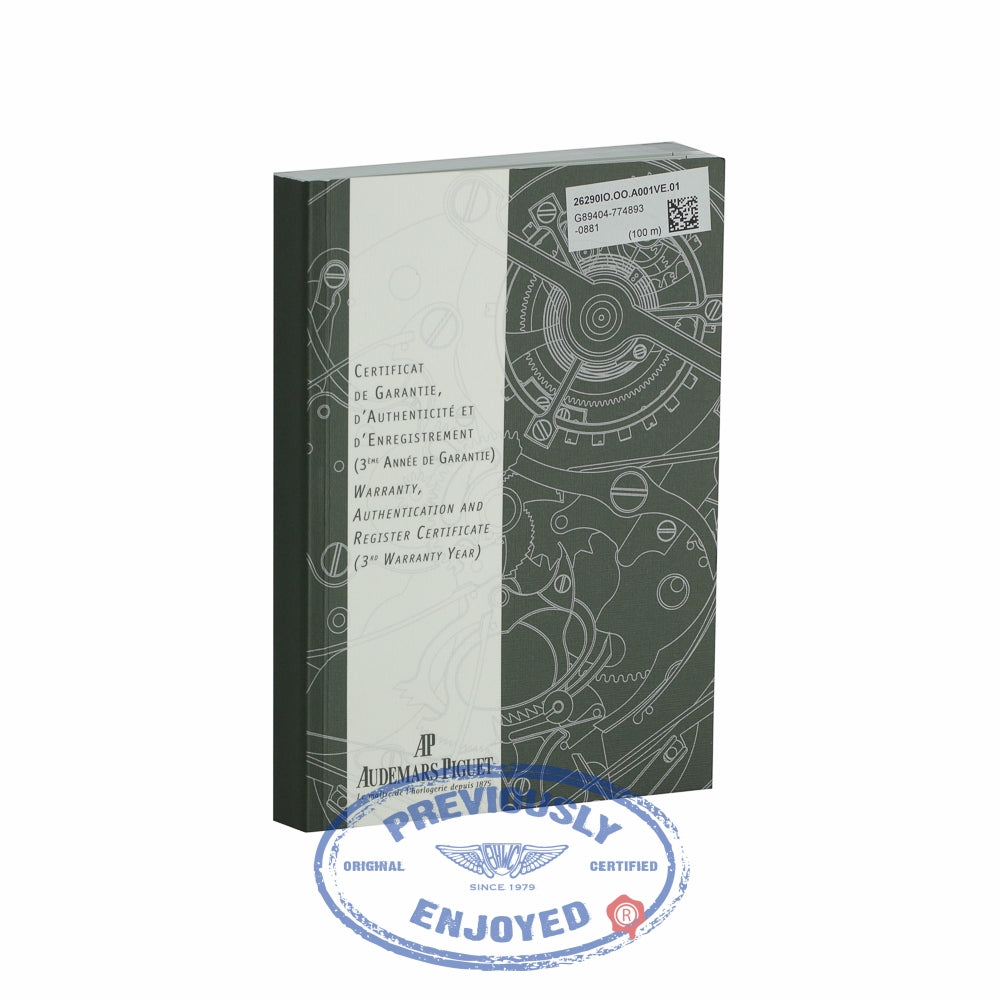 Audemars Piguet Royal Oak Offshore Grand Prix Limited Edition Carbon 44MM 26290IO.OO.A001VE.01 ZM5QFN - Beverly Hills Watch Company