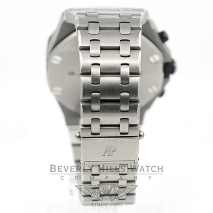 Audemars Piguet Offshore Chronograph 44mm Gray/Black Dial Themes Titanium Case/Bracelet Watch 26170TI.OO.1000TI.011 Beverly Hills Watch Company Watches