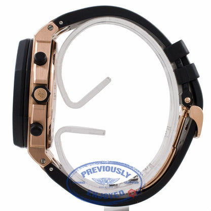 Audemars Piguet Royal Oak Offshore "Rubber Clad" 18k Rose Gold Grey Dial Black Rubber Strap 25940OK.OO.D002CA.01.A UPDP4T - Beverly Hills Watch Company Watch Store