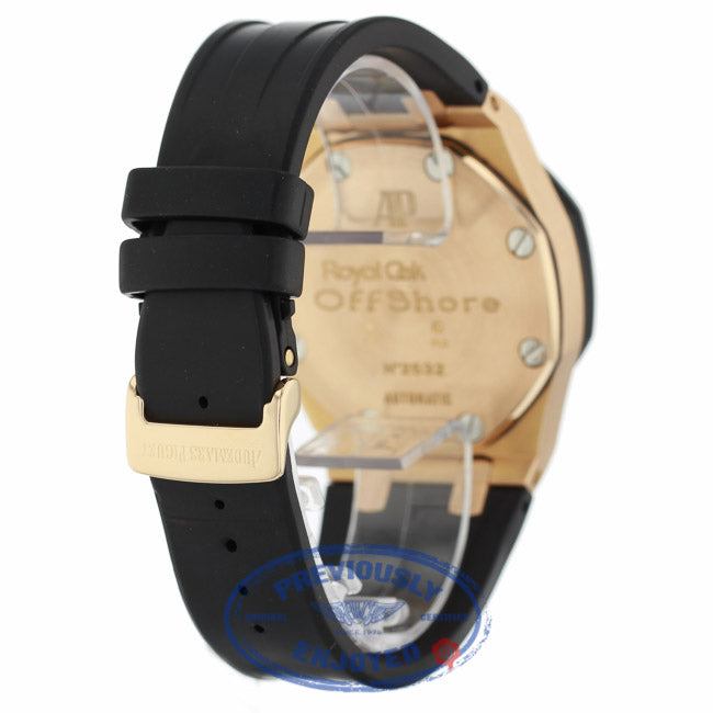 Audemars Piguet Royal Oak Offshore Rubber Clad 42mm 18k Rose Gold 25940OK.OO.D002CA.02 2CANWE - Beverly Hills Watch Company