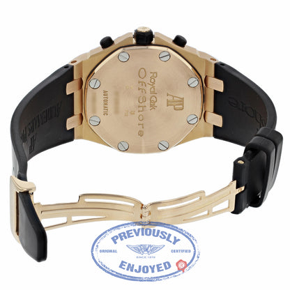 Audemars Piguet Royal Oak Offshore Rubber Clad 42mm 18k Rose Gold 25940OK.OO.D002CA.02 2CANWE - Beverly Hills Watch Company