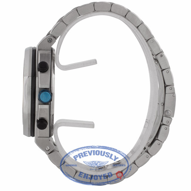 Audemars Piguet Royal Oak Chronograph 44MM Stainless Steel Black Dial Bracelet 25721ST.OO.1000ST.08 UXMVYQ - Beverly Hills Watch Company