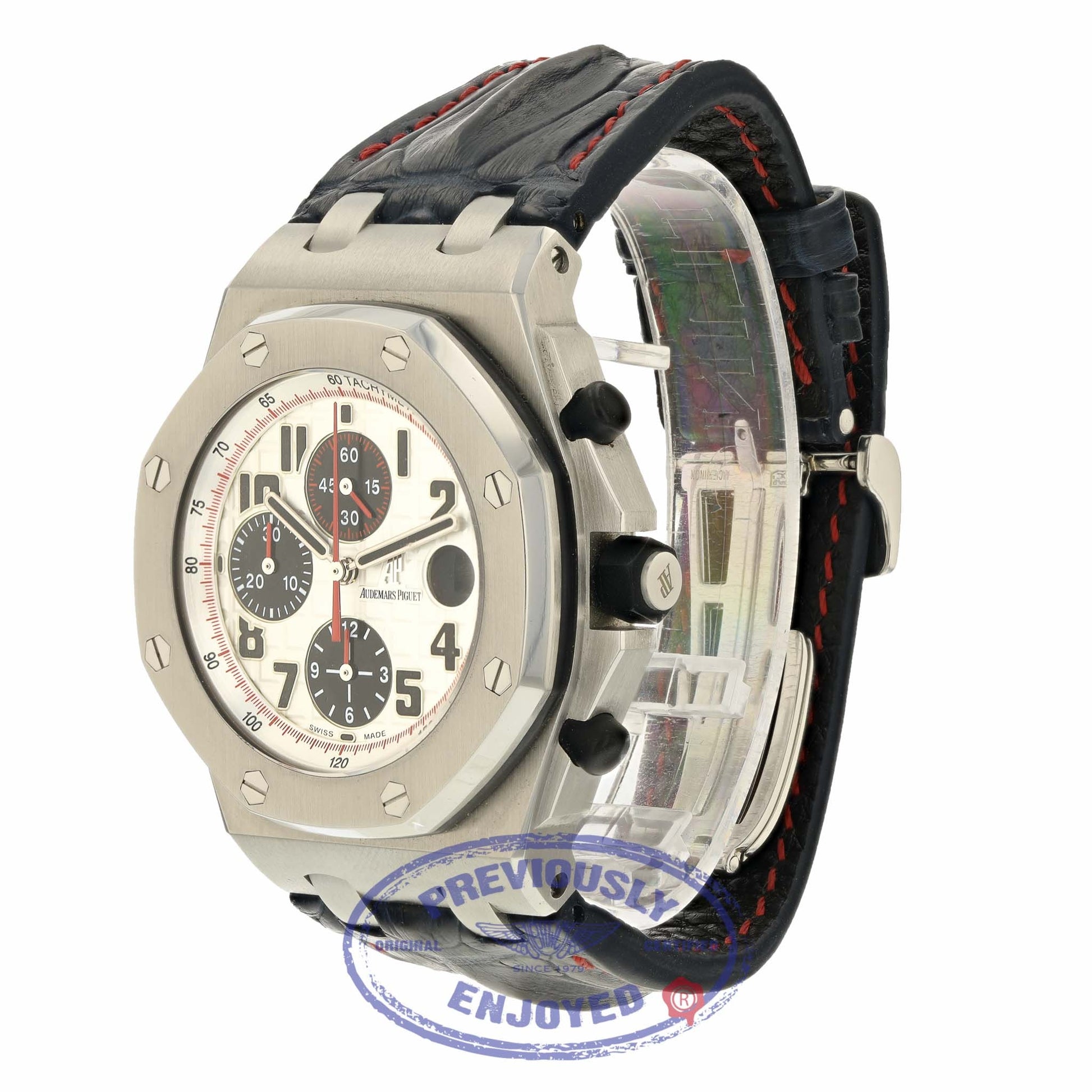 Audemars Piguet Offshore Chronograph 44mm Stainless Steel Case Panda Dial 26170ST.OO.1000ST.01 AX3LQP - Beverly Hills Watch Company