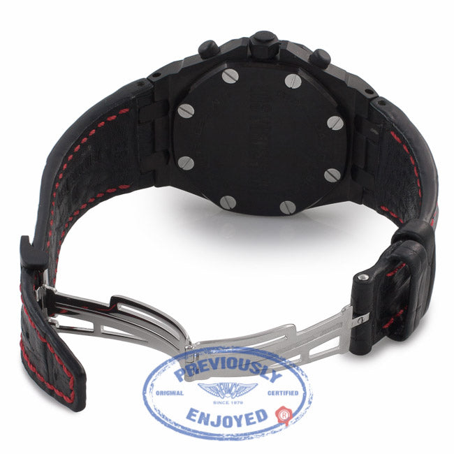 Audemars Piguet Royal Oak Offshore Vegas Strip Edition Automatic Chronograph Stainless Steel PVD 26186SN.OO.D101CR.01 J7Q1HV  - Beverly Hills Watch Company Watch Store