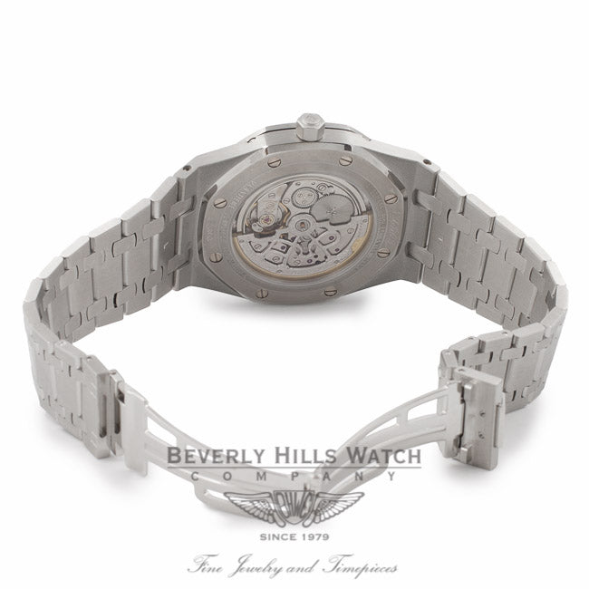 Audemars Piguet Royal Oak Perpetual Calendar Moonphase 39MM Blue Dial 25820ST.OO.0944ST.05 6R70HD - Beverly Hills Watch Company Watch Store