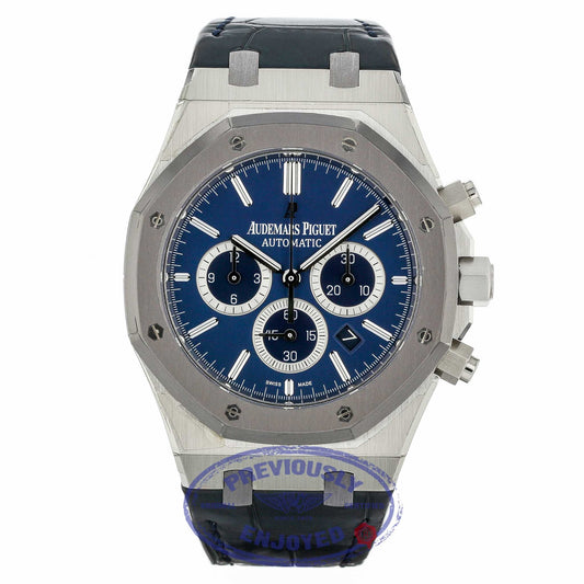 Audemars Piguet Royal Oak Chronograph Leo Messi Platinum Chronograph 26325PL.OO.D310CR.01 JJM48M - Beverly Hills Watch
