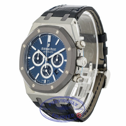 Audemars Piguet Royal Oak Chronograph Leo Messi Platinum Chronograph 26325PL.OO.D310CR.01 JJM48M - Beverly Hills Watch