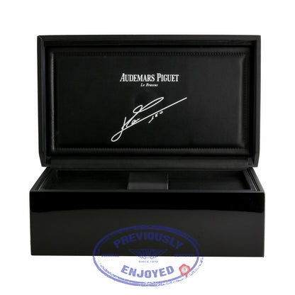 Audemars Piguet Royal Oak Chronograph Leo Messi Platinum Chronograph 26325PL.OO.D310CR.01 JJM48M - Beverly Hills Watch