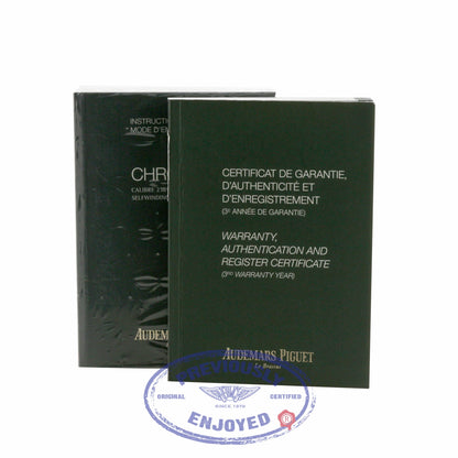 Audemars Piguet Royal Oak Chronograph Leo Messi Platinum Chronograph 26325PL.OO.D310CR.01 JJM48M - Beverly Hills Watch